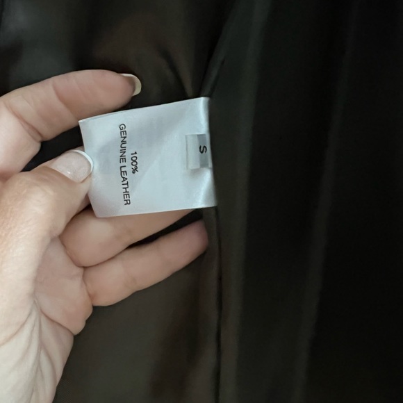 ANINE BING Leather Monroe -Oversized Style- Tag Small - Picture 13 of 16